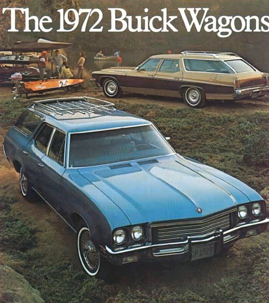 1972 Buick Auto Advertising